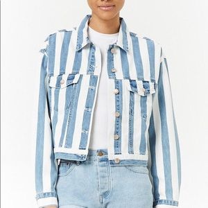 Forever 21 denim jacket size M